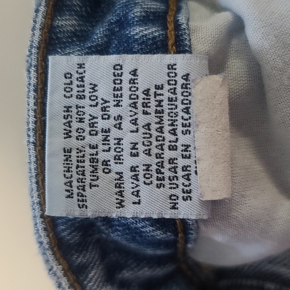 Vintage L.E.I. Denim Jean High Rise Shorts Women' 7 - Picture 6 of 7